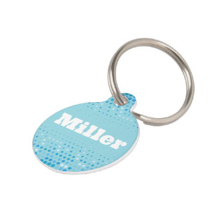 Blue Pet Tag