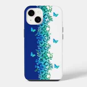 Blue Petal Symphony Phone Case