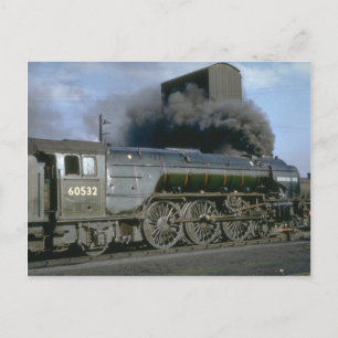 Blue Peter prepares for the trip back to Edinburgh Postcard