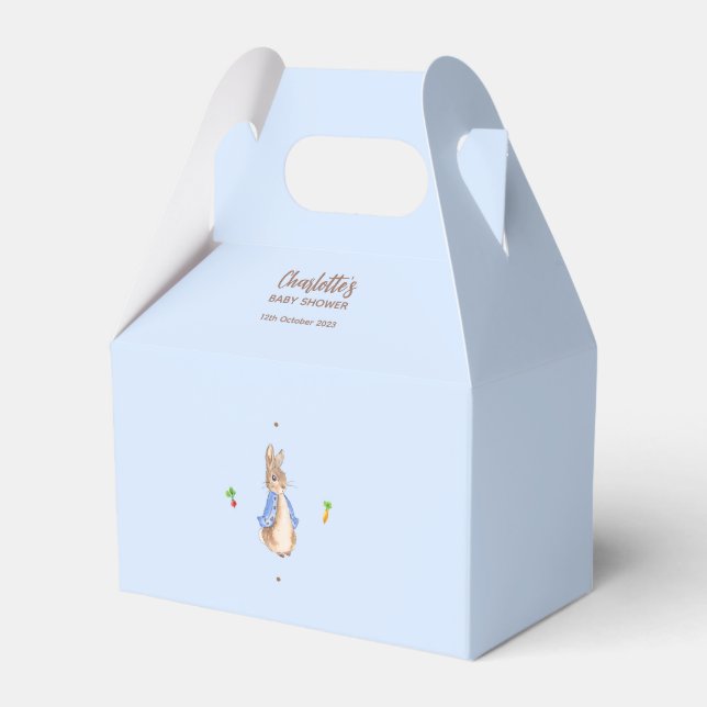 Blue Peter the Rabbit Favour Box (Front Side)