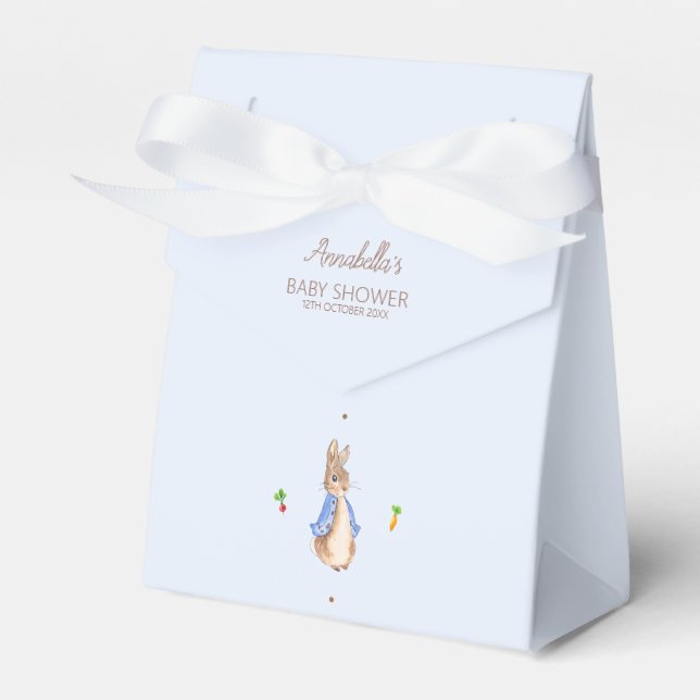 Blue Peter the Rabbit Favour Box (Front Side)