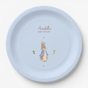 Blue Peter the Rabbit Paper Plate