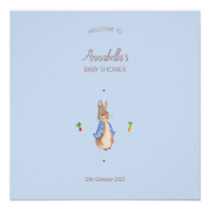 Blue Peter the Rabbit Poster