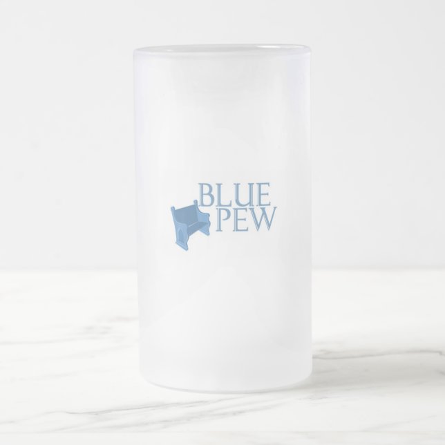 Blue Pew Frosty Mug (Center)