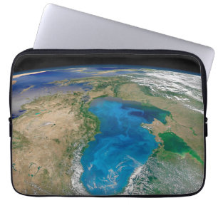 Blue Phytoplankton Bloom In The Black Sea Laptop Sleeve