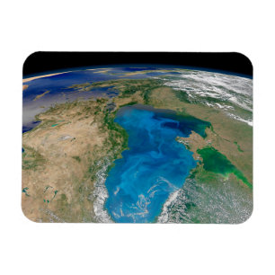 Blue Phytoplankton Bloom In The Black Sea Magnet
