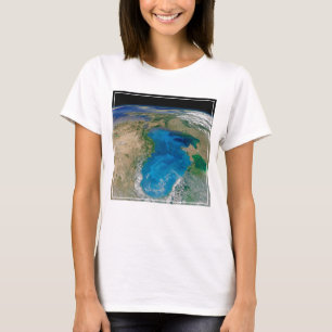 Blue Phytoplankton Bloom In The Black Sea T-Shirt