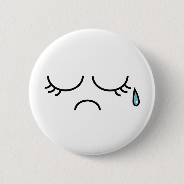 Blue Picadilly 6 Cm Round Badge (Front)