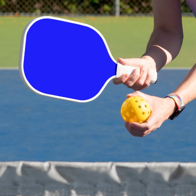 Blue Pickleball Paddle (Insitu)