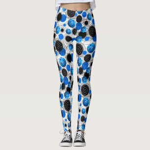 Blue Pickleballs - Leggings