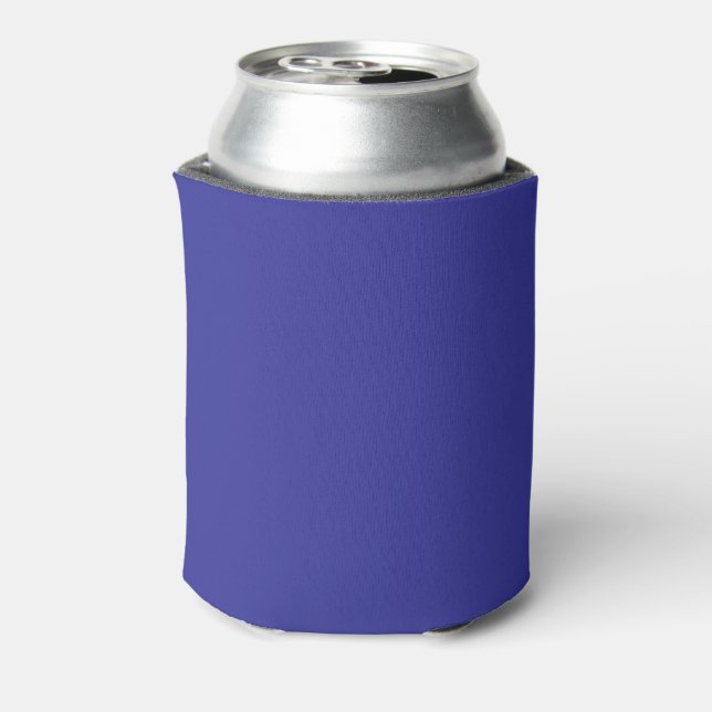 Blue (pigment) (solid colour)  can cooler (Can Back)
