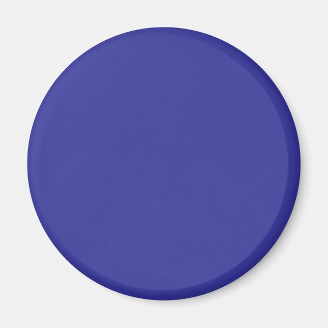 Blue (pigment) (solid colour)  magnet (Front)