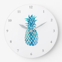 blue pineapple design