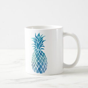 blue pineapples coffee mug