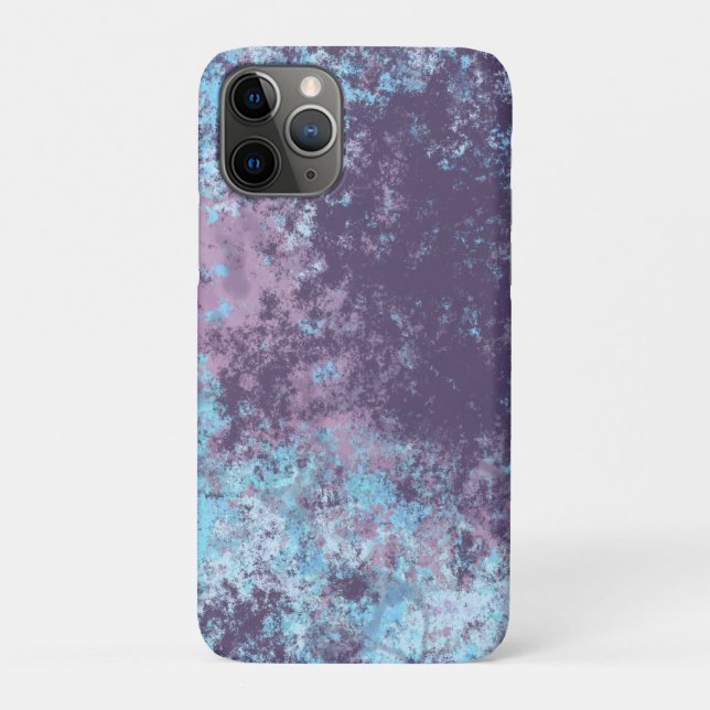 Blue, Pink and Purple Marble Abstract Case-Mate iPhone Case (Back)