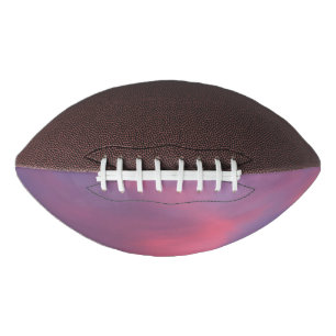 Blue Pink Clouds American Football