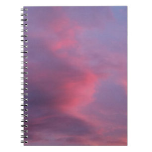 Blue Pink Clouds Notebook