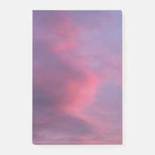 Blue Pink Clouds Post-it Notes