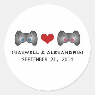 Gamer Wedding Gifts Favours Zazzle Uk