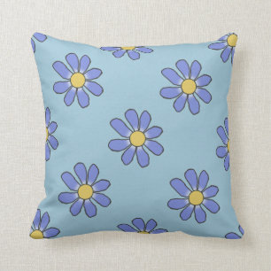 BLUE/PINK FLORAL 2 in 1 Cushion