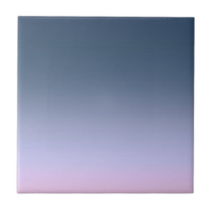 Blue-pink Ombre . Tile