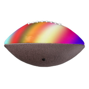 Blue pink ombre watercolor abstract pastel rainbow american football