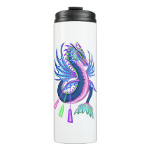 Blue & Pink Water Dragon