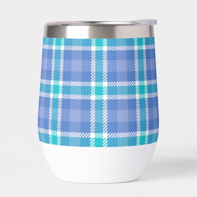 Blue Plaid  (Left)