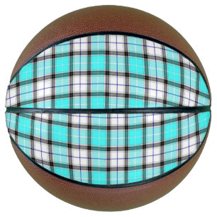 Blue Plaid Basketball