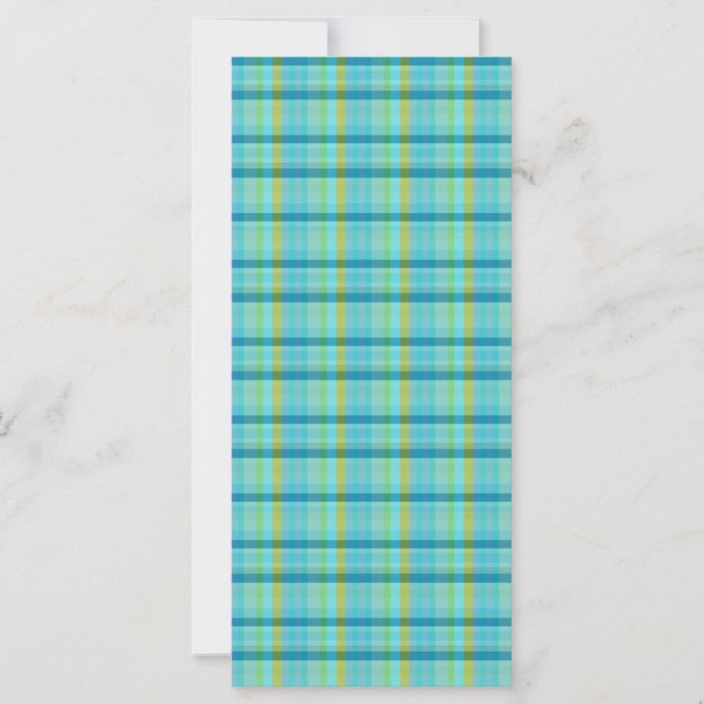 Blue Plaid by Shirley Taylor (Front)