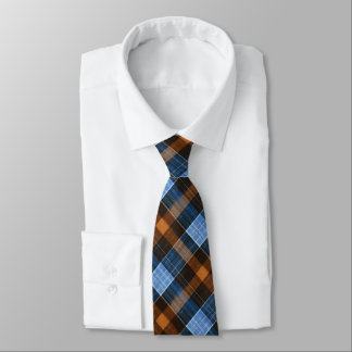 Blue Plaid Dad Tie