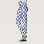 Blue Plaid Leggings<br><div class="desc">Transform your holiday season with our exquisite Leggings, featuring a stunning watercolor navy blue and white buffalo plaid pattern. These leggings radiate timeless elegance and festive charm, offering both comfort and style. Elevate your holiday wardrobe and embrace the season’s spirit with this chic and cosy addition. Dive into a world...</div>