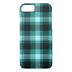 Blue Plaid Pattern iPhone 8/7 Case