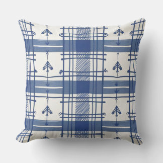 Blue Plaid pillow