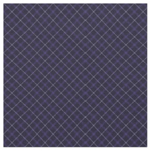 Blue Plaid / Tartan Fabric