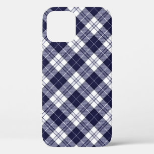 Blue Plaid V2 iPhone 12 Pro Case