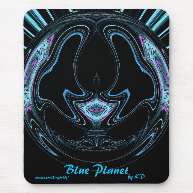Blue Planet Mousepad (Front)