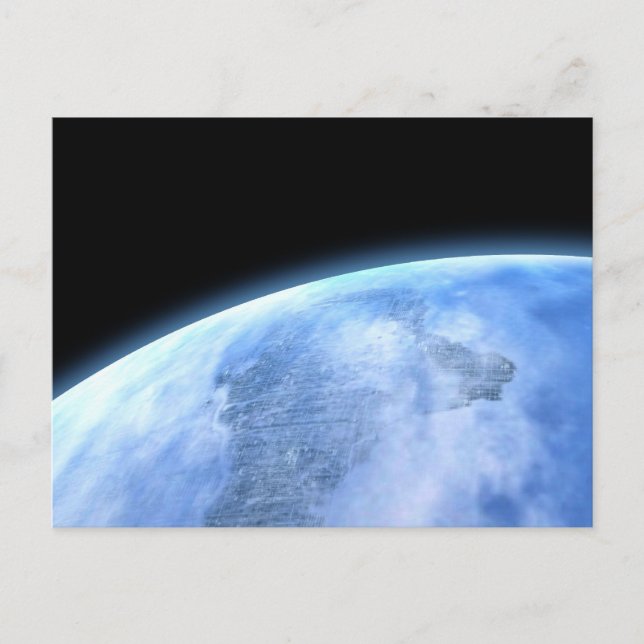 blue planet postcard (Front)