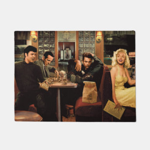 Blue Plate 2 Doormat