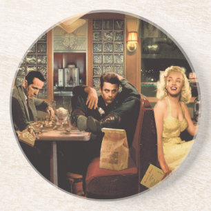 Blue Plate Coaster