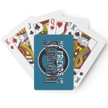 BLUE Playing Cards for Shanghai Rummy