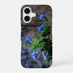 Blue Plumbago iPhone 16 Case