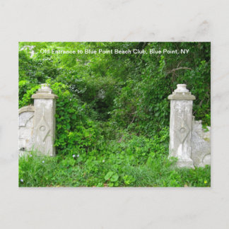 Blue Point Beach Club Postcard