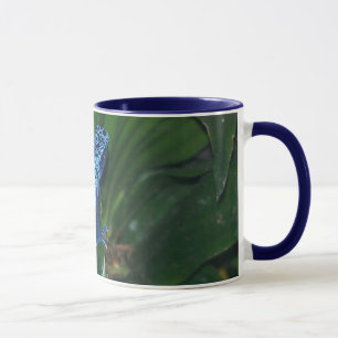 Blue Poison Arrow Frog Portrait Mug