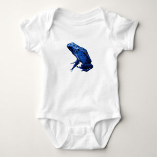 Blue Poison Dart Frog Baby Bodysuit
