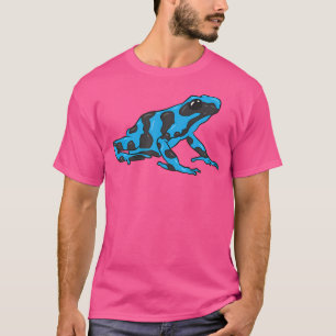 Blue Poison Dart Frog Jungle Exotic Animal Dendrob T-Shirt