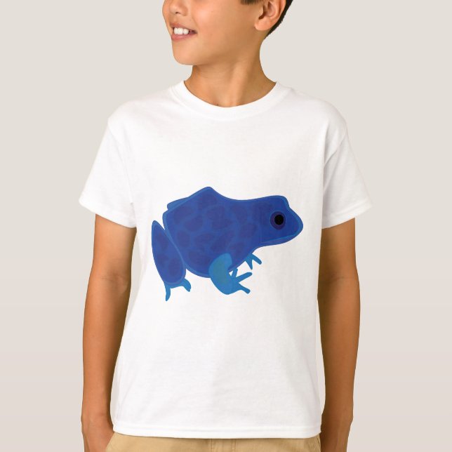 Blue Poison Dart Frog T-Shirt (Front)