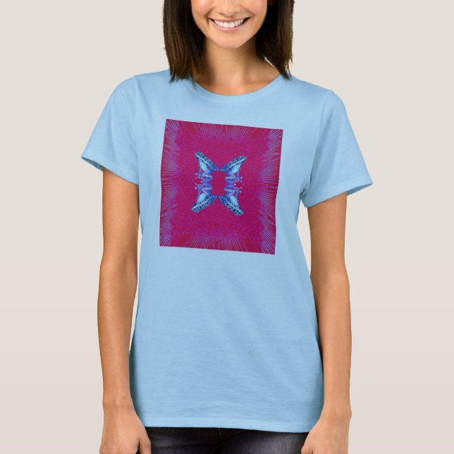 Blue Poison Dart Frogs T-Shirt (Front)