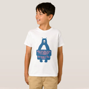 Blue Polar Bear Funny Chemistry Joke  T-Shirt