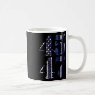 Blue Police Lives 45 47 Trump For President 2024 Coffee Mug